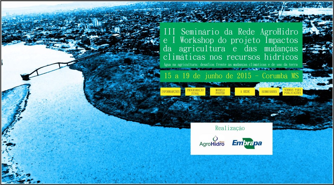 III Seminário da Rede Agrohidro_Divulgação