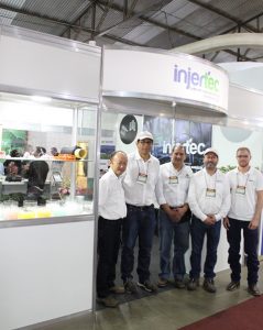  Equipe da Nativo Agrícola e Injertec durante a Hortitec 2018 - Crédito Luize Hess