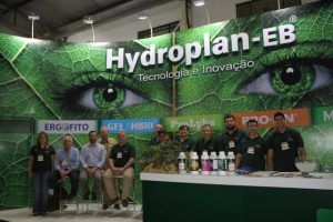  A equipe da Hydroplan e parceiros ficaram satisfeitos com os resultados alcançados na Hortitec 2018
