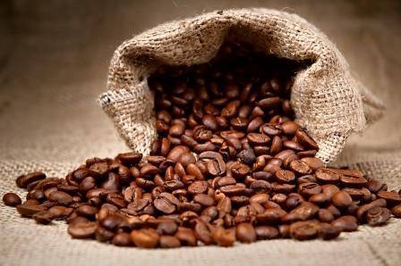 grãos de café 