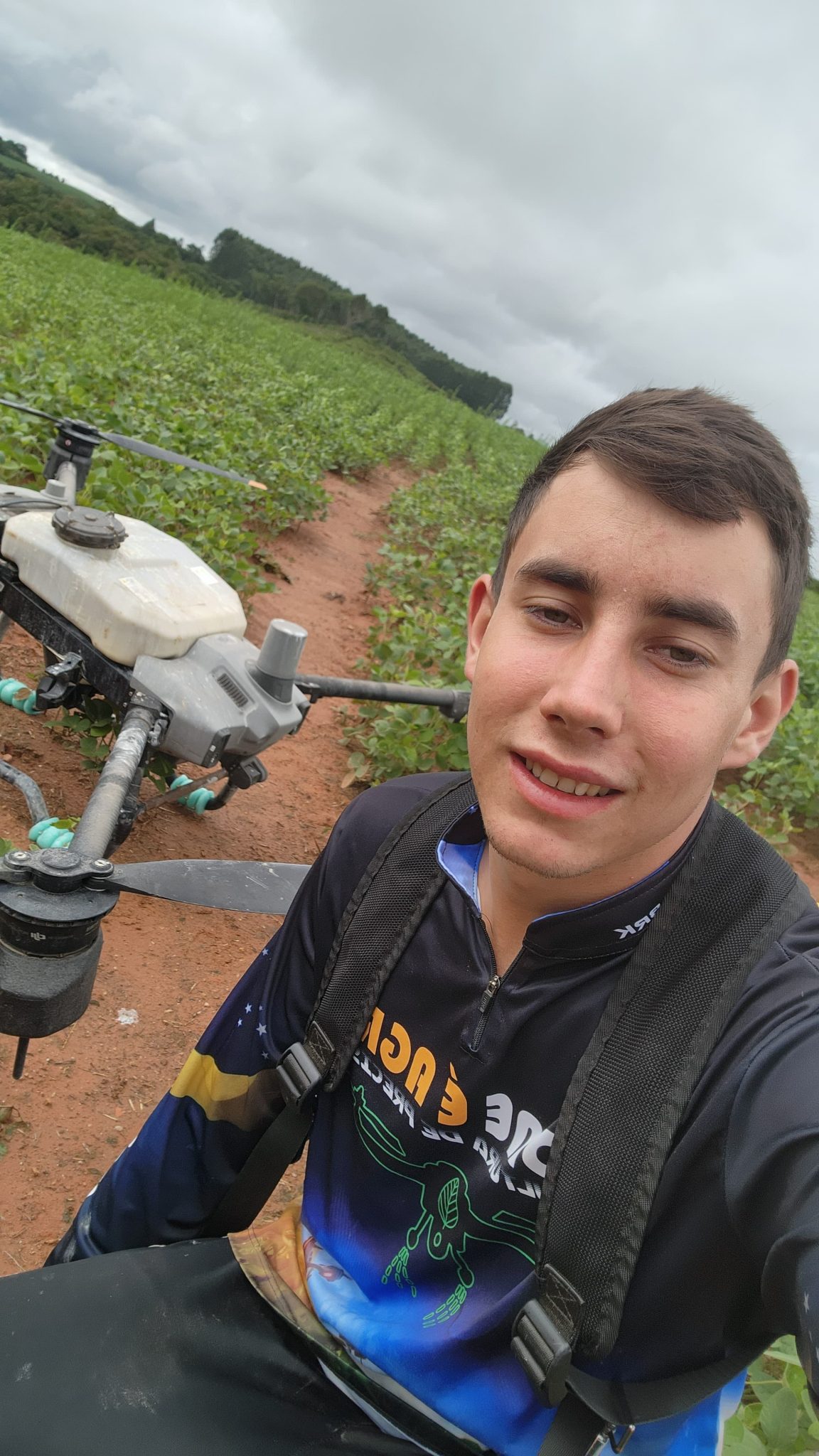 Produtor rural investe em uma empresa de drones agrícolas
